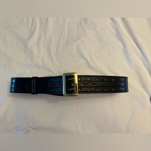 Police Leather Duty/Dress Belt- Size 34-NWOT